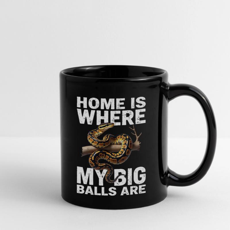 Python roi Serpents Amateurs de terrarium Python Mug uni