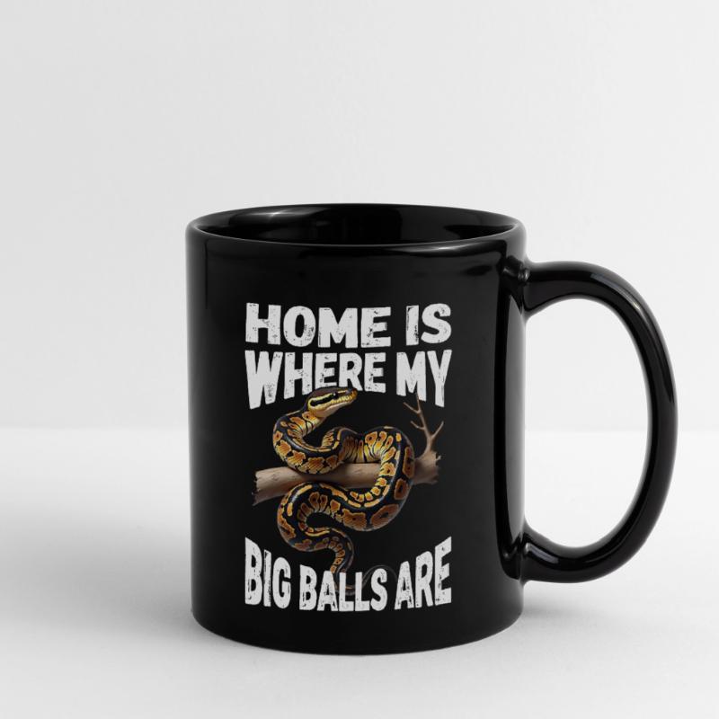 Python roi Serpents Amateurs de terrarium Python Mug uni