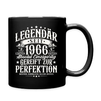 Cadeau d’anniversaire légendaire depuis 1966 - Mug uni - noir - Droite