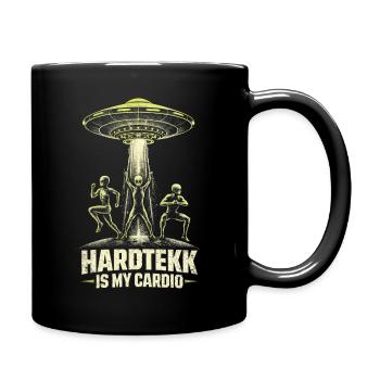 Hardtekk Is My Cardio Tekke East Germany - Full Colour Mug - black - Right