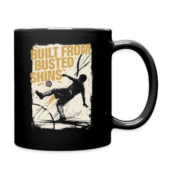 Sepak Takraw - Full Colour Mug - black - Right