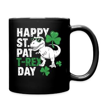 St Patrick's Rex Day Tee - Tasse einfarbig - Schwarz - Rechts