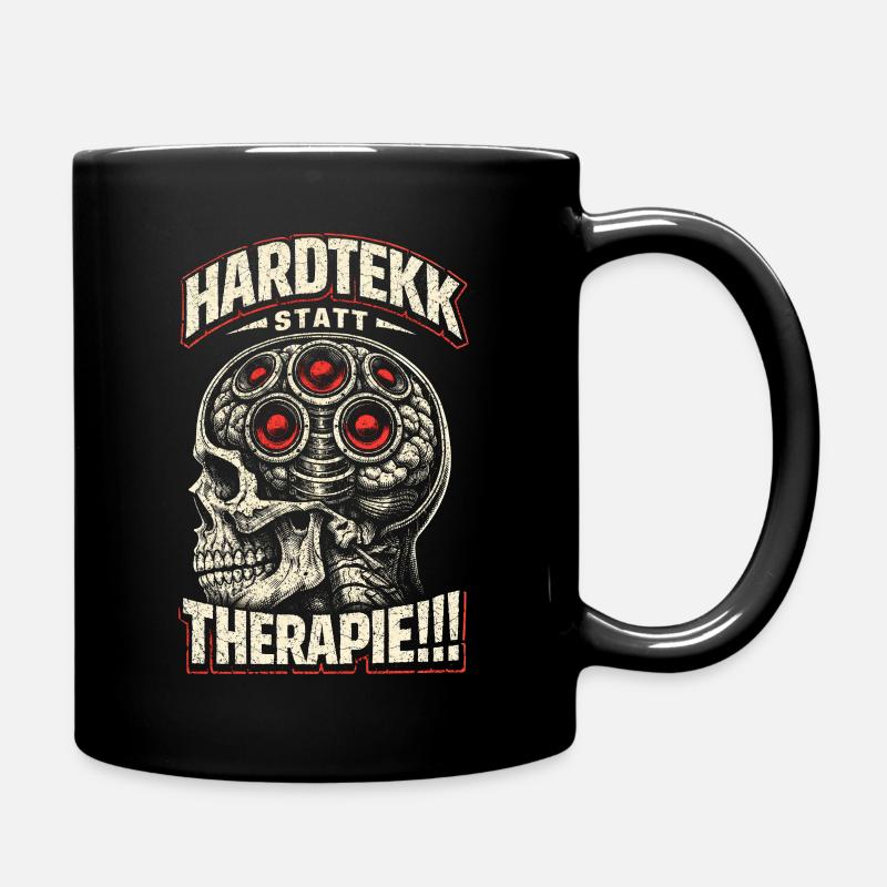 Hardtekk Tekke Ostdeutschland - Tasse einfarbig - Schwarz