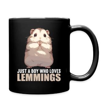 Lemmings Lemming - Full Colour Mug - black - Right