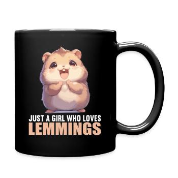 Lemmings Lemming - Full Colour Mug - black - Right