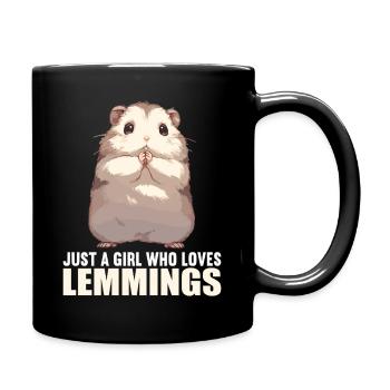 Lemmings Lemming - Full Colour Mug - black - Right