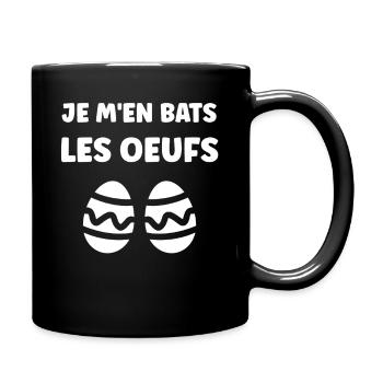 EASTER EGGS - Full Colour Mug - black - Right