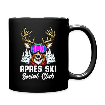Apres Ski Social Club - Tasse einfarbig - Schwarz - Rechts
