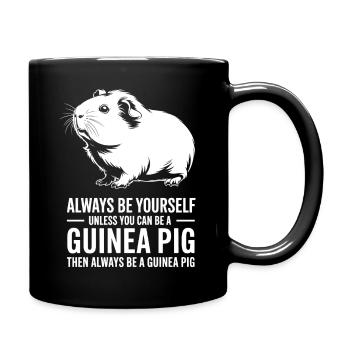 Guinea Pig Sayings Guinea Pig Gift - Full Colour Mug - black - Right