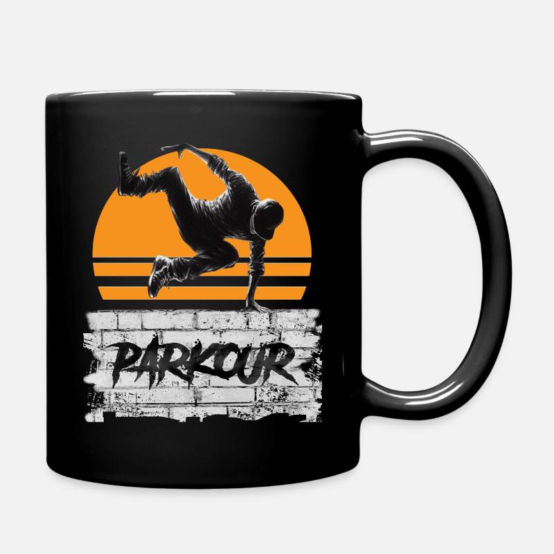 parkour - Full Colour Mug - black