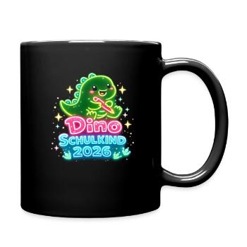 Inscription scolaire Dino Schoolchild 2026 - Mug uni - noir - Droite