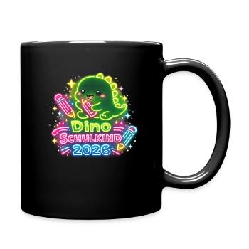 Inscription scolaire Dino Schoolchild 2026 - Mug uni - noir - Droite
