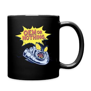 OEM de restauration automobile ou rien - Mug uni - noir - Droite