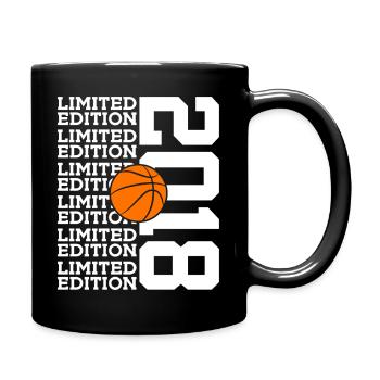 LIMITED EDITION 2018 BASKETBALL 8TH BIRTHDAY - Full Colour Mug - black - Right