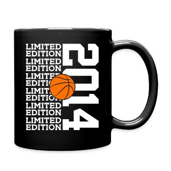 ÉDITION LIMITÉE 2014 BASKETBALL 12E ANNIVERSAIRE - Mug uni - noir - Droite