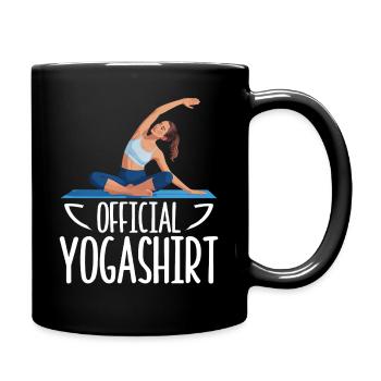 Yoga Meditation Training Yoga Lover Yoga Class - Full Colour Mug - black - Right