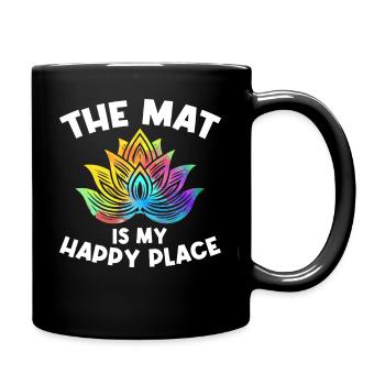 Yoga Meditation Training Yoga Lover Yoga Class - Full Colour Mug - black - Right