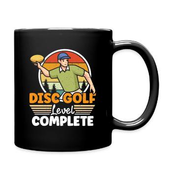 Disc Golf Gifts Disc Golf - Full Colour Mug - black - Right