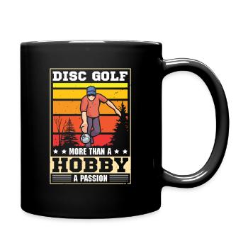Disc Golf Gifts Disc Golf - Full Colour Mug - black - Right