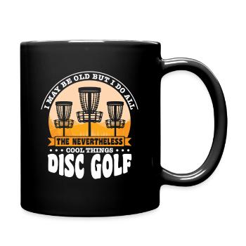 Disc Golf Gifts Disc Golf - Full Colour Mug - black - Right