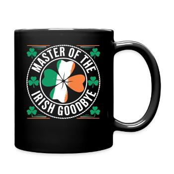 Adieu du Maître des Irlandais, la Saint-Patrick - Mug uni - noir - Droite