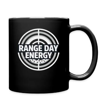 Shooting range at the shooting range, shooting exercises at the - Full Colour Mug - black - Right