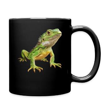 Lézard des lézards - Mug uni - noir - Droite