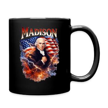 Madison Patriot Sturm - Tasse einfarbig - Schwarz - Rechts