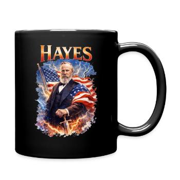 Patriotic heroism - Full Colour Mug - black - Right