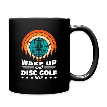Disc Golf Gifts Disc Golf - Full Colour Mug - black - Right
