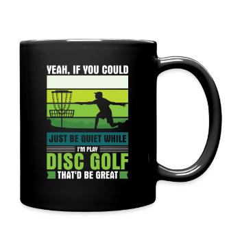 Disc Golf Gifts Disc Golf - Full Colour Mug - black - Right