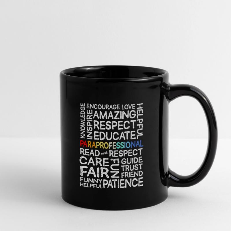 Paraprofessional Paraeducator Lehrerassistent Tasse einfarbig