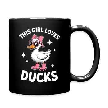 Dits de canard Canard Cadeau Drôle de Canard - Mug uni - noir - Droite