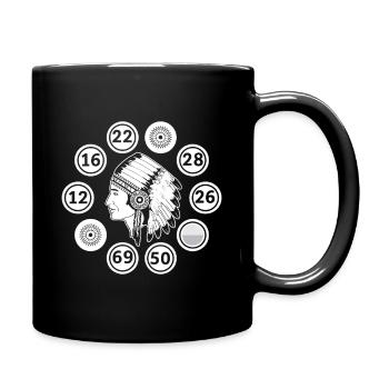 Bingo Player Indians Bingo - Full Colour Mug - black - Right