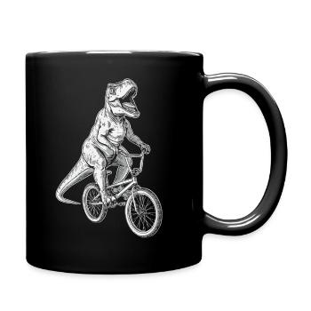 BMX Vélo Dinosaure Garçons Vélo BMX Kids - Mug uni - noir - Droite