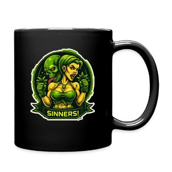 Sinners! Demon in the countryside - Full Colour Mug - black - Right