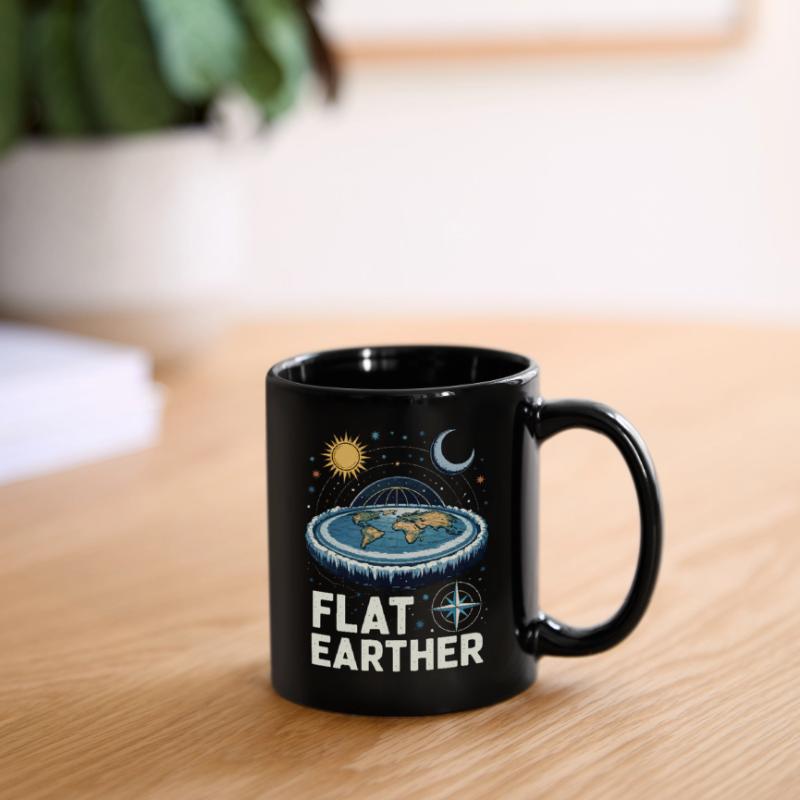 Flat-earthers Full Colour Mug