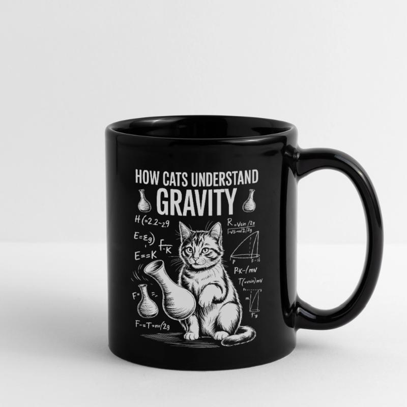 Physics Cats Sayings Math Joke Physics Gift Full Colour Mug