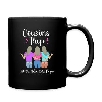 Cousin - Mug uni - noir - Droite