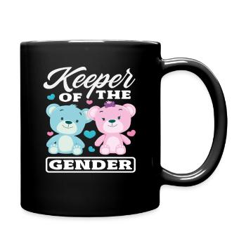 Gardien des Portes de Genre Révélation du Sexe - Mug uni - noir - Droite