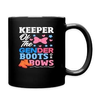 Guardian of Gender Boots or Bow - Full Colour Mug - black - Right