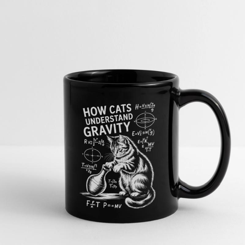 Physics Cats Sayings Math Joke Physics Gift Full Colour Mug