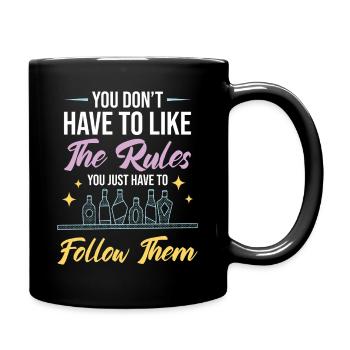  Pub Owner Bartender Bar Owner Barmaid Cocktail - Full Colour Mug - black - Right