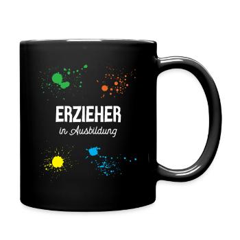 Educator in training Daycare center Educator training - Full Colour Mug - black - Right