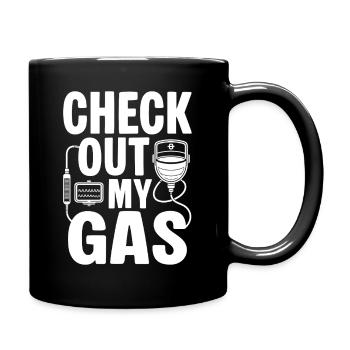 Anesthesiologist Check Out Anesthesia - Tasse einfarbig - Schwarz - Rechts