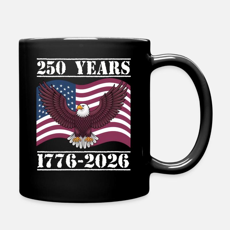 250e anniversaire de la 250e Liberté - Mug uni - noir