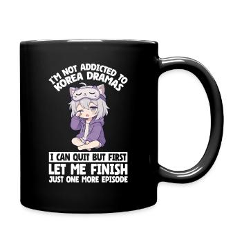 K-Drama Produits dérivés Coréens K-Pop Drame - Mug uni - noir - Droite