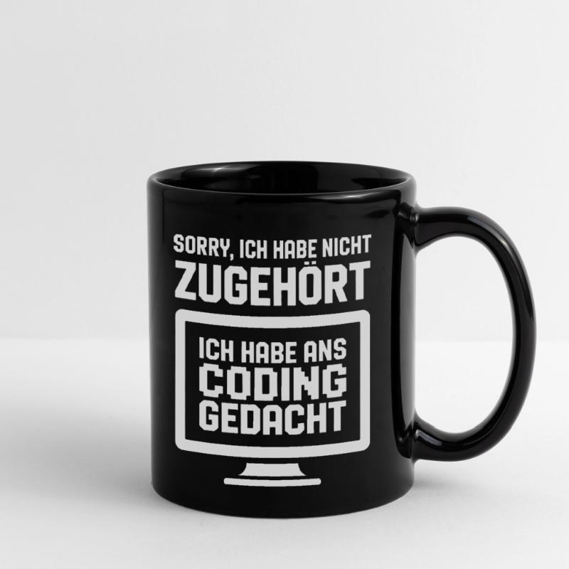 Coding Thought: Sorry, I thought Full Colour Mug