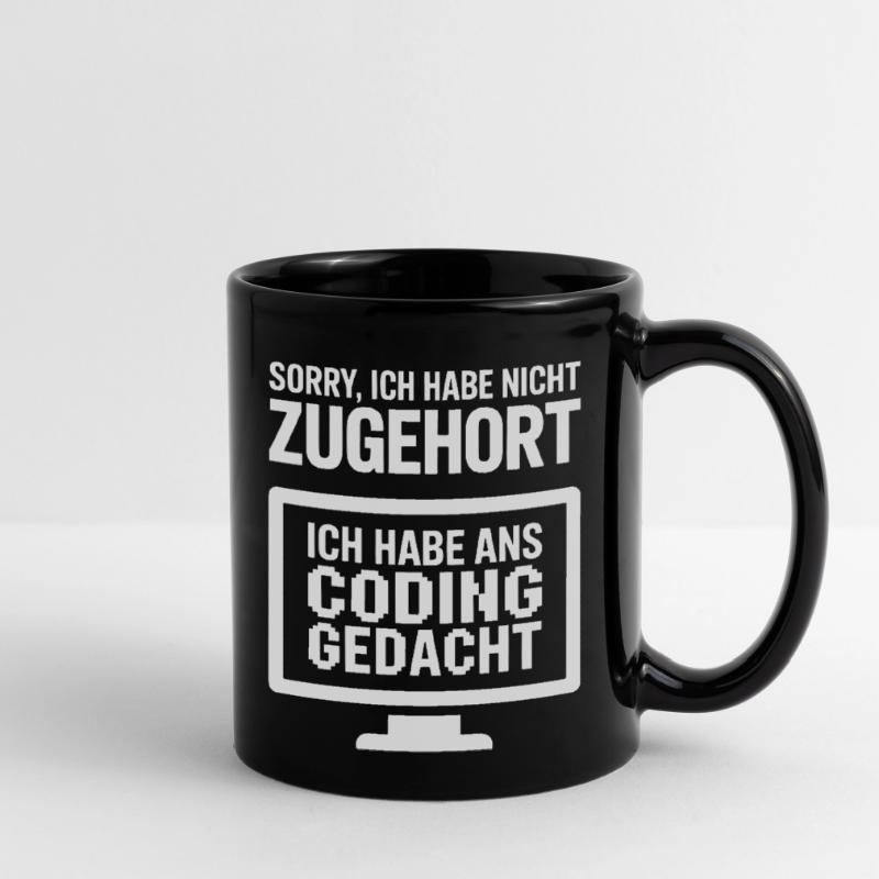 Pensée de codage Mug uni
