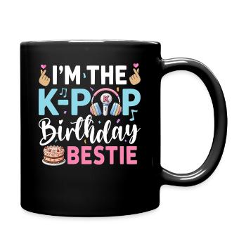 I'm The K-Pop Birthday Beast - Full Colour Mug - black - Right